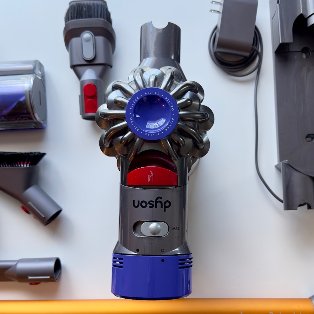 Dyson V8 Absolute with accessories